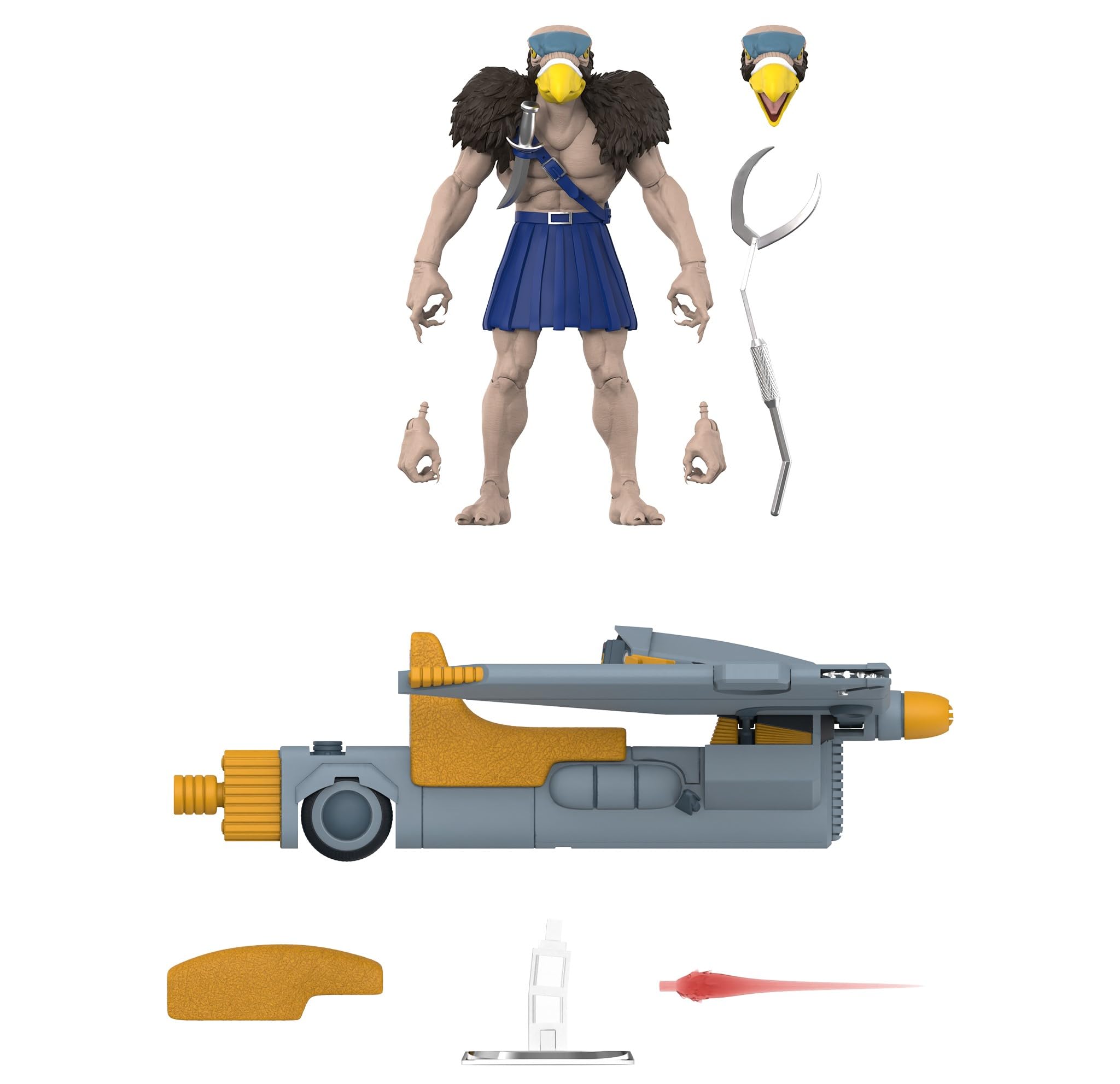 Amazon.com: Super7 ULTIMATES! Thundercats Vultureman (Toy Version